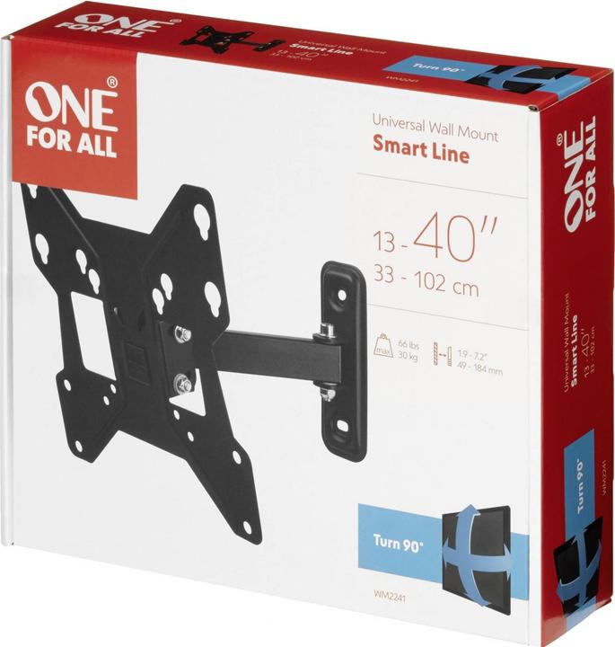 Image du produit One for All Smart WM2241 (Mur, 40", 30 kg)