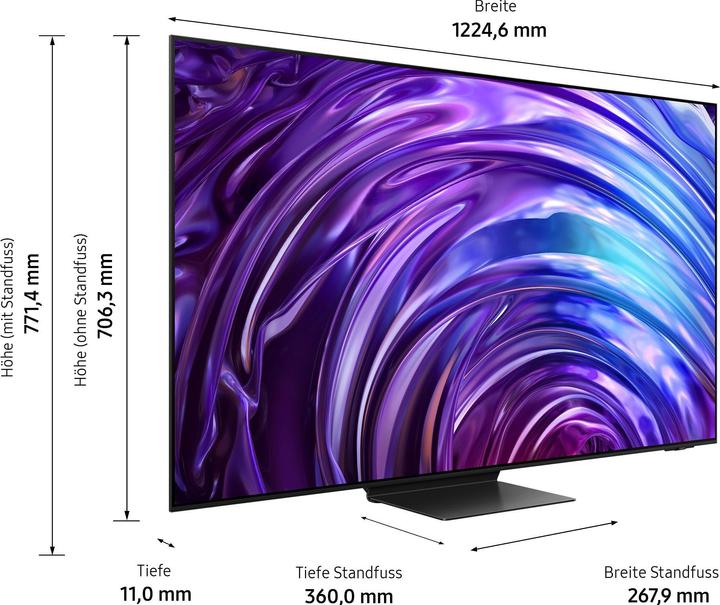 Actual product image Samsung QE55S95D (55", S95D, OLED, 4K, 2024)