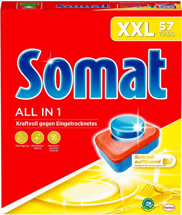 Somat All in 1 (Feast, 57 Washing cycles)