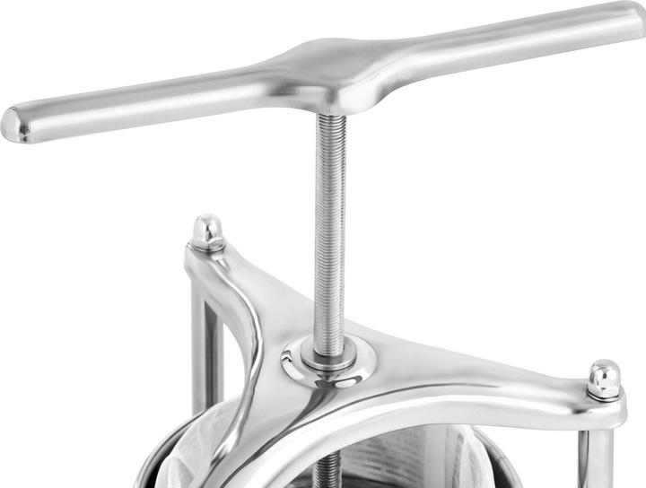 Actual product image Royal Catering Juice Press - stainless steel - 3 l - incl. 5 muslin cloths - (EU plug)