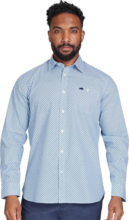 Immagine prodotto Raging Bull Camicia Triangolo Geometrico Manica Lunga Uomo (L)