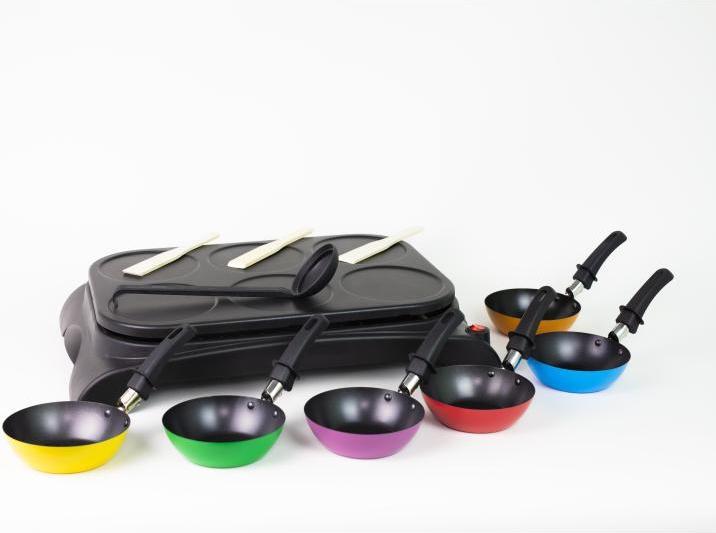 Image du produit Ohmex Crêpes & Wok Party Set PRT-3444POT