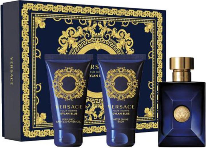 Immagine prodotto Versace Dylan Blue Christmas 2023 Eau de Toilette 50 / Gel doccia / Balsamo dopo barba (Set profumo)