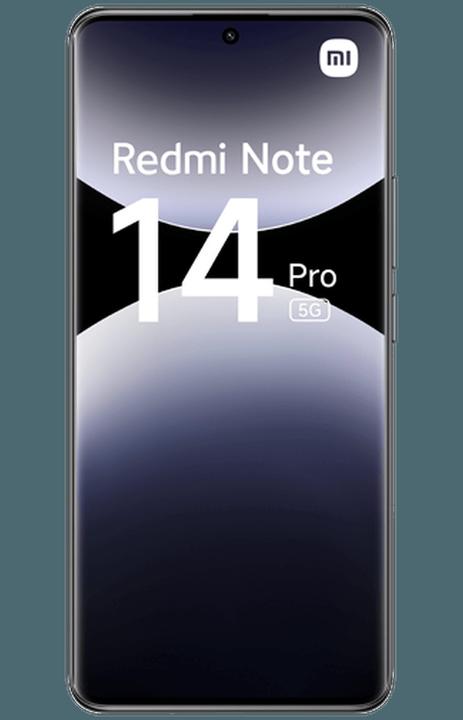 Actual product image Xiaomi Redmi Note 14 Pro 5G (512 GB, Midnight Black, 6.67", Dual SIM, 200 Mpx, 5G)