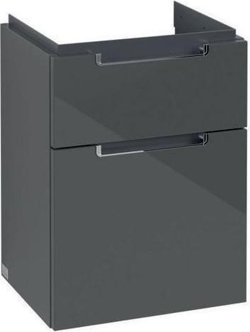 Produktbild Villeroy & Boch V&B Waschtischunterschrank SUBWAY 2.0 f HWB 440x590x352mm Glossy Grey (44 x 35 x 59 cm)