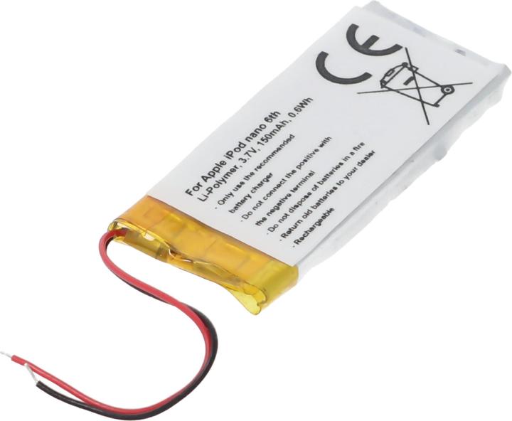 AccuCell Akku Apple Ipod Nano 6th Akku 616-0531