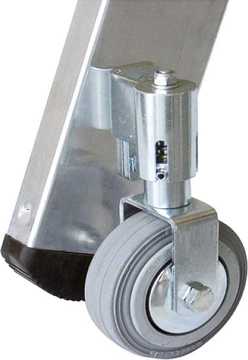 Image du produit Munk Roulette à ressort pour escabeau Roulette pivotante à ressort droite ï¿½ 50 mm (Escabeau)