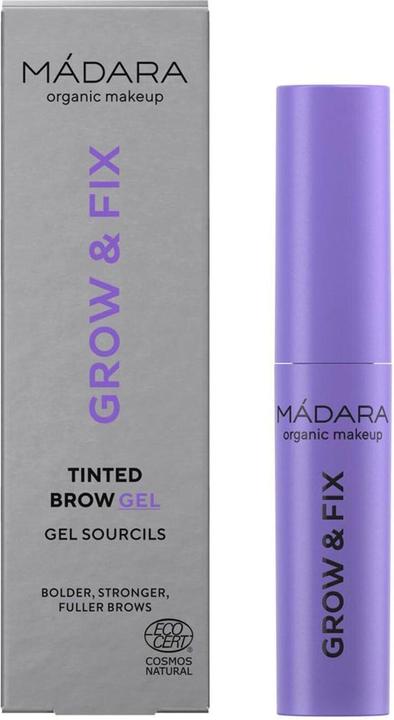Madara MÃDARA - Tinting gel for eyebrows ( Grow & Fix) 4.25 ml - Shade: Medium Brown (Medium Brown)