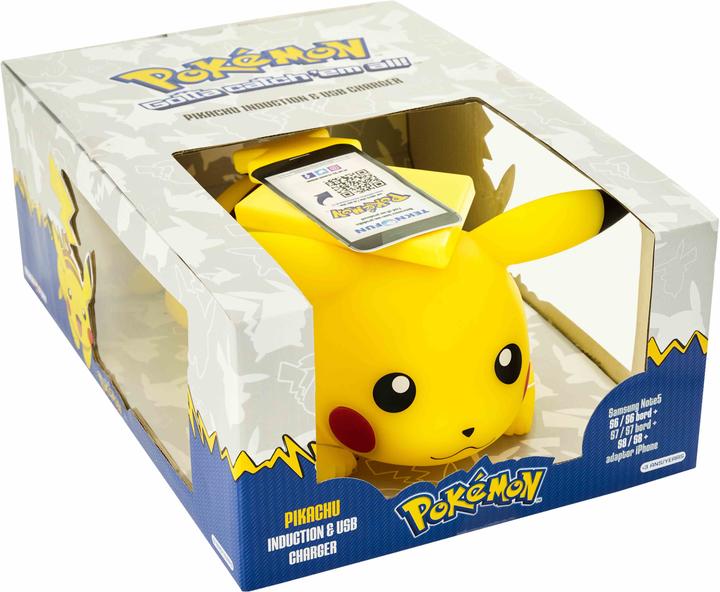 Actual product image Teknofun Induction Charger Lying Pikachu