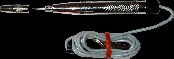 Produktbild SW-Stahl 32200L Messing-Prüflampe, 6-12 Volt, vernickelt