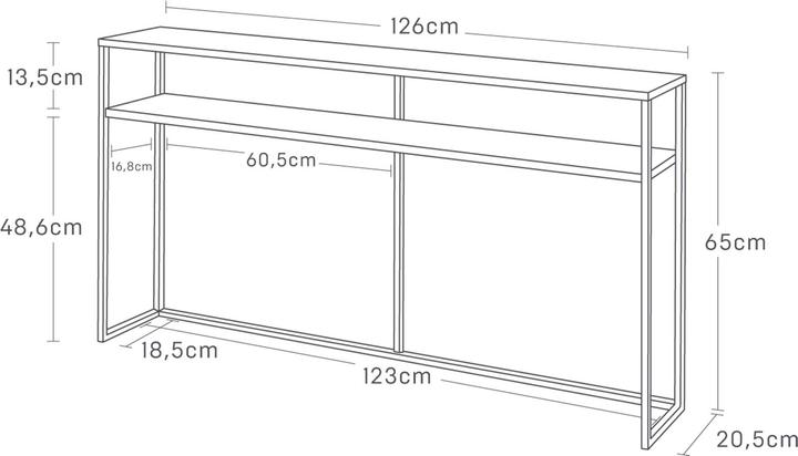 Image du produit Yamazaki Tower (126 x 20.5 x 65 cm)