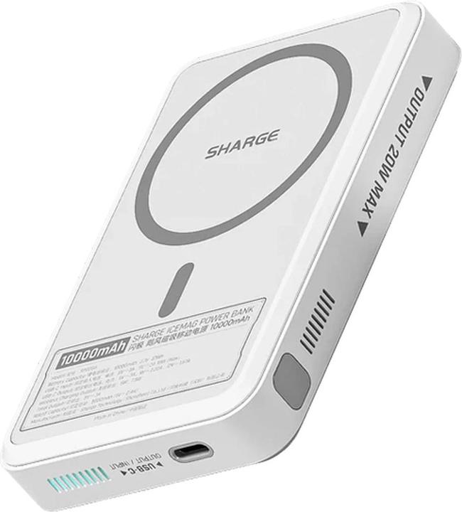 Image du produit Sharge Icemag (10000 mAh, 20 W, 37 Wh)
