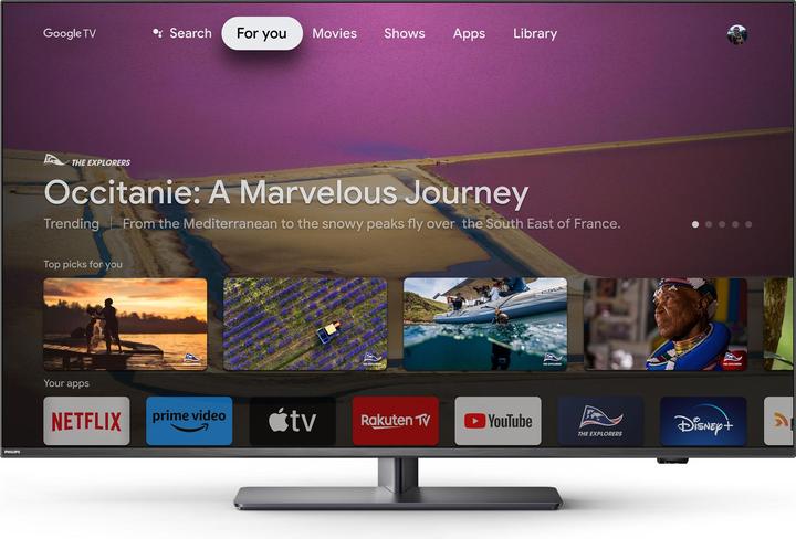 Produktbild Philips 43PUS8808/12 (43", LED, 4K, 2023)