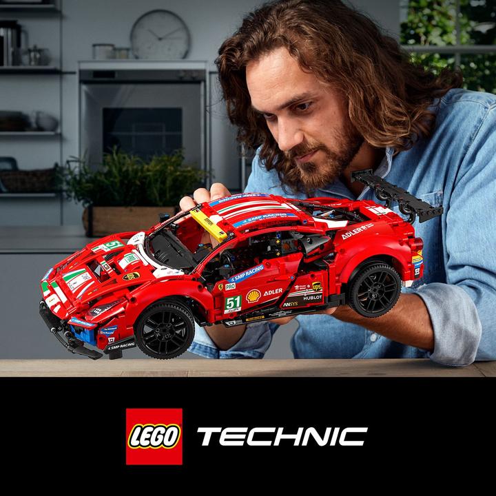 Produktbild LEGO Ferrari 488 GTE (42125, LEGO Technic)