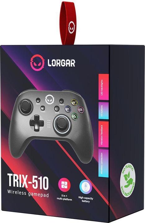Produktbild Lorgar Gamepad GP510 Android/Nintendo/PC/PS3 Drahtlos (PC, Android, PS3, Switch)