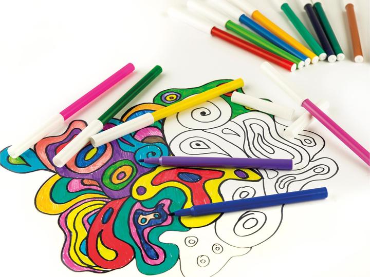 Image du produit EberhardFaber Feutre de coloriage fin, étui carton de 30 pièces (Multicolore, 30 x)