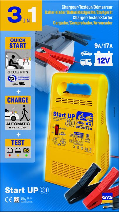 Image du produit GYS Appareil multifonctions START UP 80 (12V, 25 A)