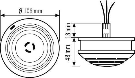 Produktbild Esylux Funk-Rauchwarnmelder Set ausFunk-Transceiver und Rauchwarnmelder Protector K 9 V
