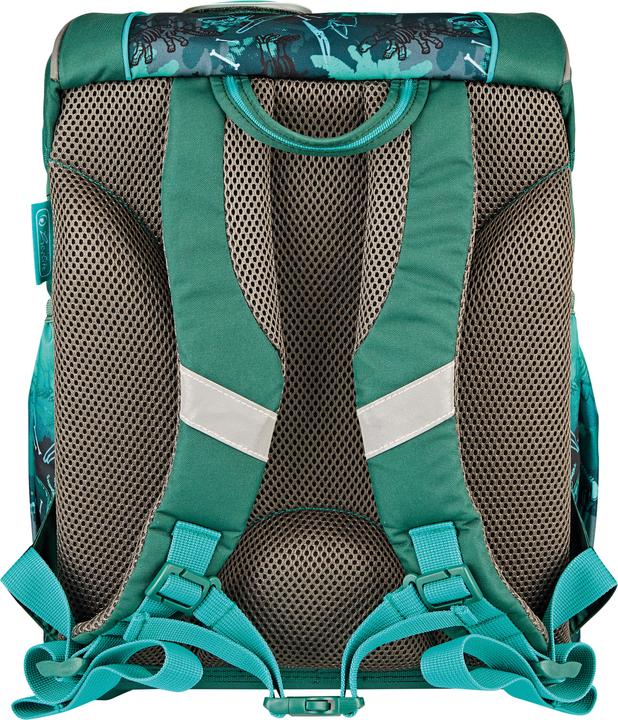 Actual product image Herlitz UltraLight Plus Green Rex School Bag (15 l)