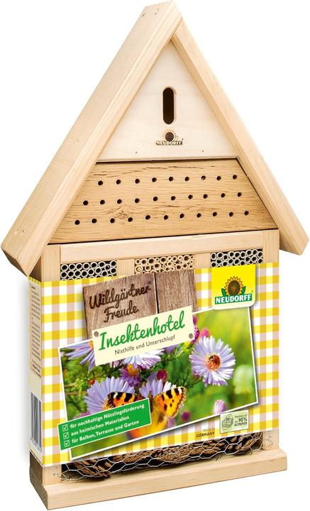 Produktbild Neudorff Insektenhotel (Florfliegen, Ohrwürmer, Wildbienen, Marienkäfer)