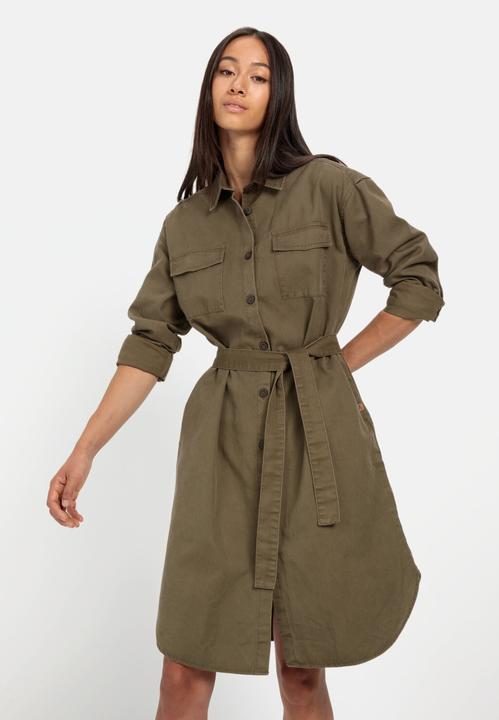 Immagine prodotto Camel Active Abito a camicia con cintura in tessuto (M)
