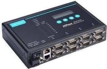 Immagine prodotto Moxa NPORT 5610-8-DT - Server di dispositivi desktop RS-232 a 8 porte con connettori DB9 e alimentazione