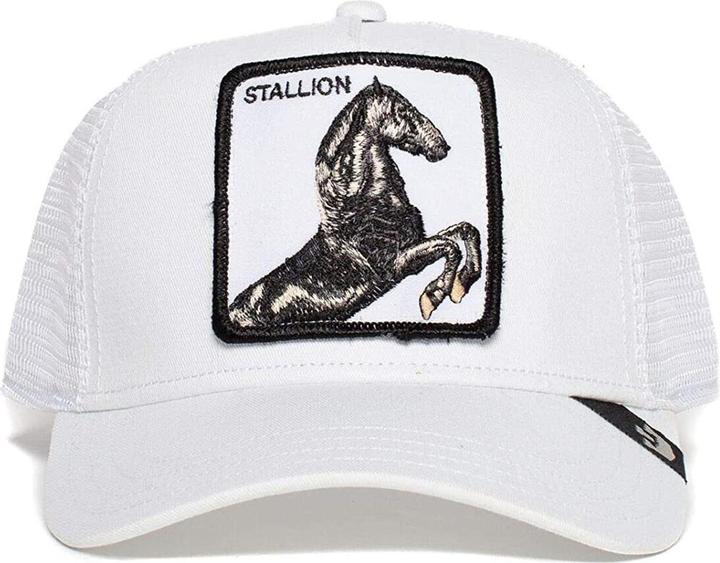 Actual product image Goorin Bros Stallion trucker baseball cap - white (One size)