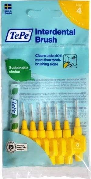 TePe Original Interdental Brushes 0.7Mm Yellow 8Pcs (8 x, 0.70 mm)