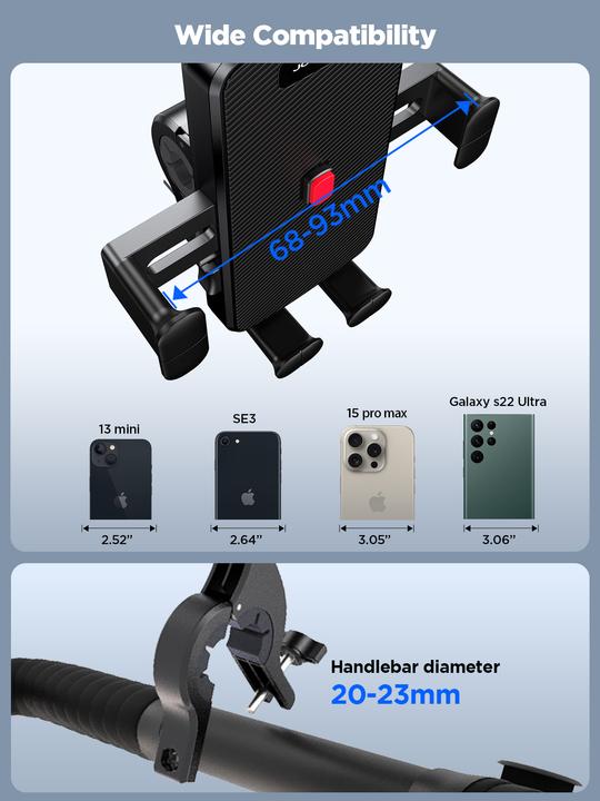 Produktbild Joyroom JR-OK7 Tule cycling bracket black