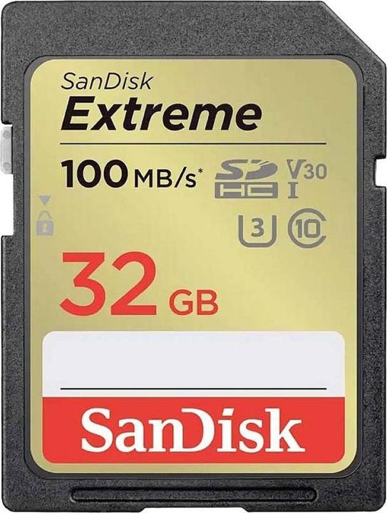 Produktbild SanDisk Extreme PLUS SDHC (32 GB, SDHC, U3, UHS-I)