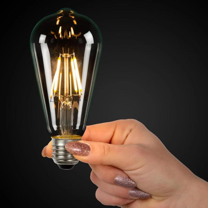 Produktbild Lucide ST64 Class A (E27, 7 W, 1480 lm, 1 x, A)