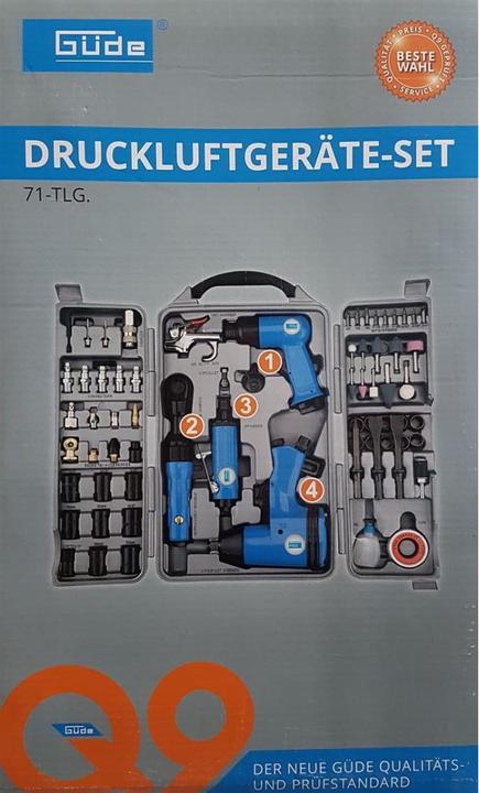 Produktbild Güde Druckluft-Geräte-Set