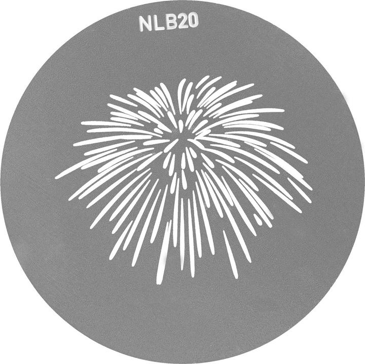 Immagine prodotto Nanlite Set di gobo 2 per attacco a proiezione con attacco Bowens (Diffusore)