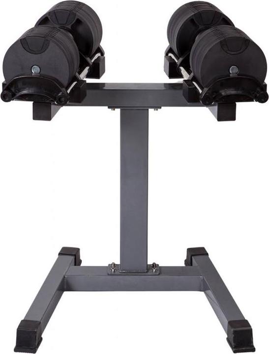 Actual product image Fitcom Adjustable Dumbbell Compact stand