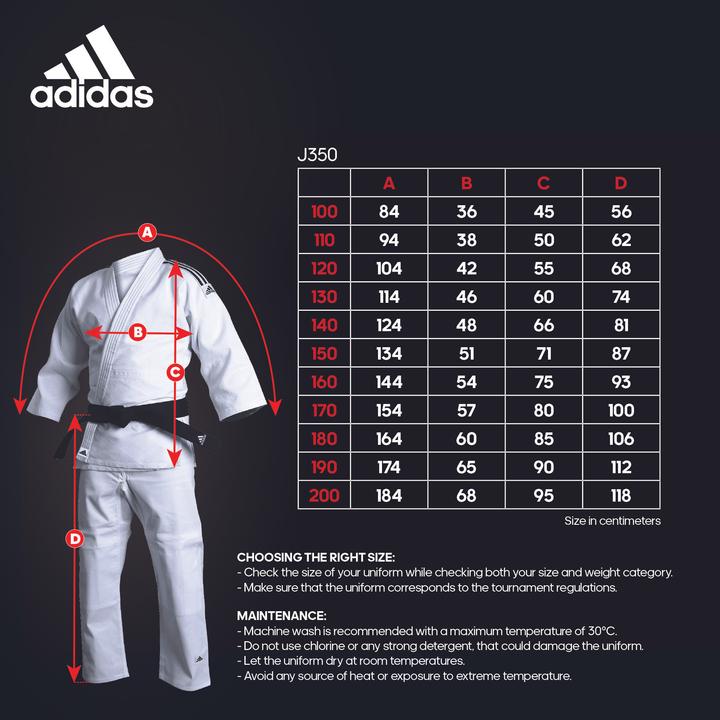 Image du produit adidas JUDO GI J350R (170)