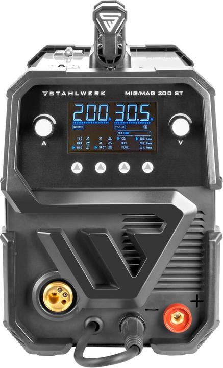 Actual product image Stahlwerk Welding machine MIG MAG 200 ST Digital IGBT fully equipped with 200 A