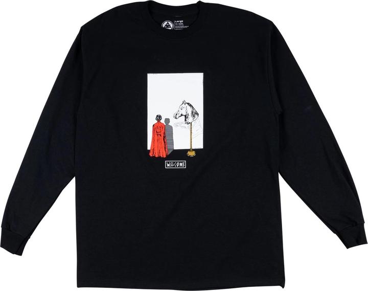 Actual product image Welcome Haunted Horse Longsleeve (L)