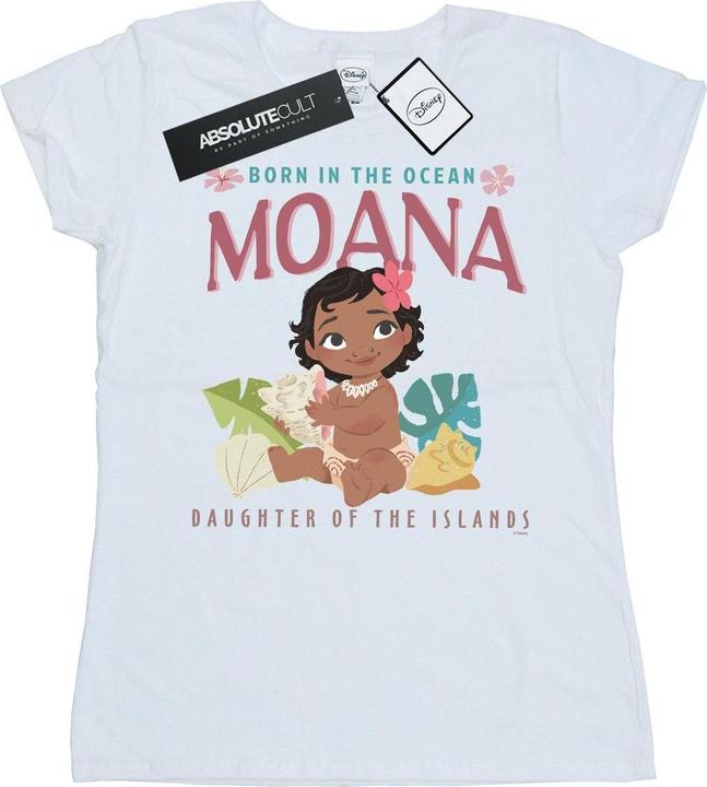 Disney Moana Born In The Ocean TShirt (S)