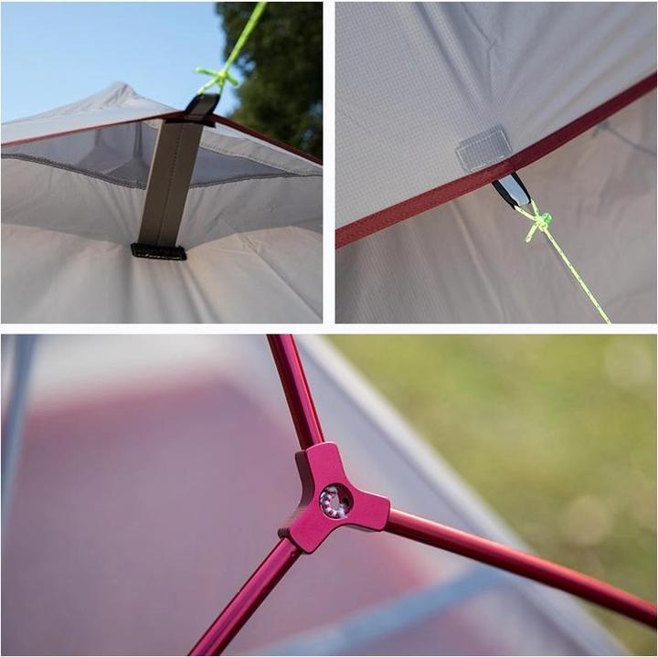 Actual product image Naturehike NH17T001T Cloud Up 2 Tent for 2 peopleGrey (Awning, 1.80 kg, 2 persons)