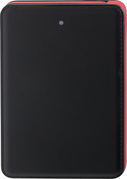 Actual product image Peter Jäckel Powerbank ULTRA THIN LED 5000mAh Black (5000 mAh)