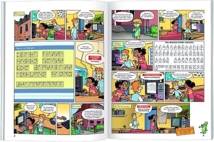 Produktbild GEOlino Wadenbeisser - Geniale Krimi-Comics Band 8 (Deutsch, Ina Rometsch, Bernhard Speh, 2021)