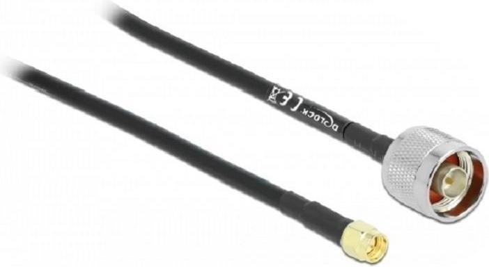 Actual product image Delock HF N connector > SMA connector RG58 5 m Delo (0.98 dB, Antenna cable)