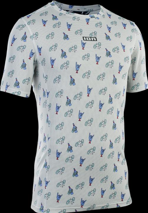 ION Baselayer Tee SS AOP men - pale blue (48)