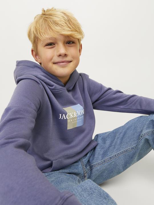 Produktbild Jack & Jones Jorfrederiksberg Box Sweat Hood Sn Jnr (140)