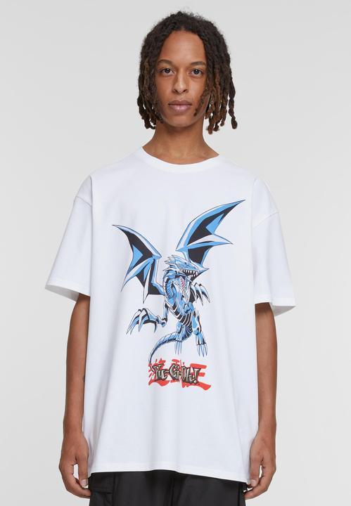 Image du produit Urban Classics Yu-Ghi-Oh Blue Eyes White Dragon Heavy Oversize Tee - 91517 (S)
