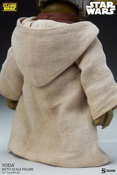 Produktbild Sideshow Star Wars The Clone Wars figurine 1/6 Yoda 14 cm