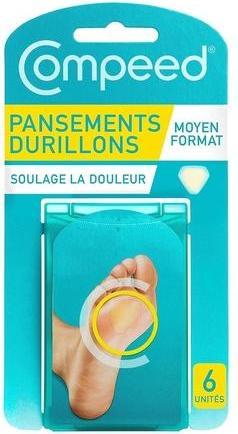 Produktbild Compeed Hornhautpflaster Fussbehandlung Schnelle natürliche Hornhautentfernung 6 Hydrokolloidpflaster 4,4cm (Hornhautentferner)