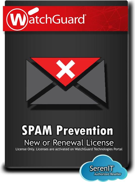 Image du produit Watchguard firebox t10 zbh spamblocker 1-yr for firebox t10 models (1 Dispositifs, 12 mois)