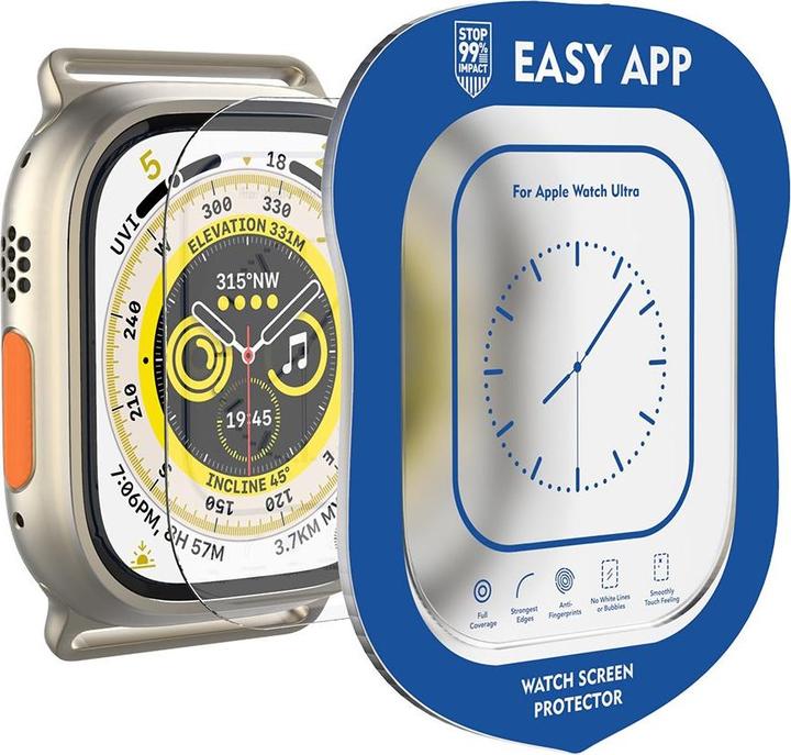 Immagine prodotto Lito Vetro blindato incluso strumento di installazione Apple Watch Ultra 49mm