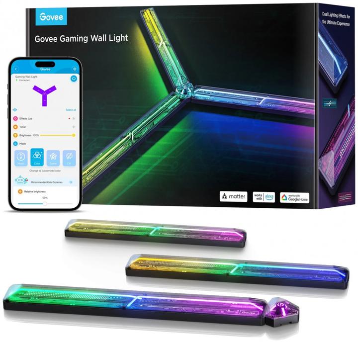 Actual product image Govee Gaming wall light (100 lm)